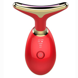 Masajeador Eléctrico de Drenaje Linfático para Cuello, con Calor EMS, Masaje Gua Sha para Cuello y Mandíbula, con Luces - Product Image 4