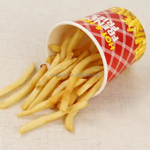 Einweg behälter Chips Pommes Frites Tassen