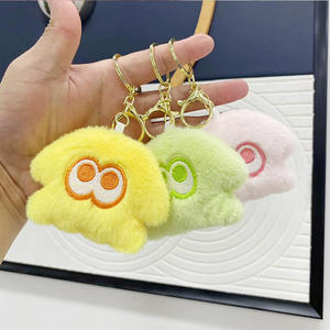 Llavero de Peluche Suave con Forma de Calamar, Adorno Colgante, Muñeco de Guerrero Rociador, Juguete de Pulpo para Mochila Escolar de <span class=keywords><strong>Splatoon</strong></span> - Product Image 1