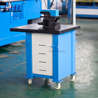 Nouveau CHI Machine automatique de fabrication de conduits HVAC Machine à coude rond de haute qualité Coude de conduit d'air faisant la Machine