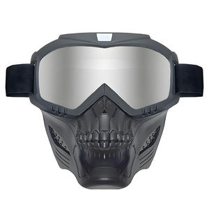 Lunettes de motard classiques pour lunettes de moto Kawasaki Suzuki Vintage avec verres polarisés et <span class=keywords><strong>sangle</strong></span> de confort réglable - Product Image 3