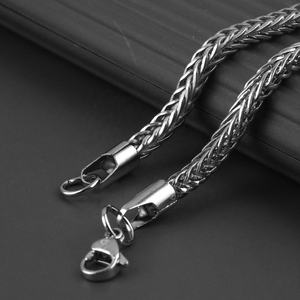 Cadena de Acero Inoxidable y Titanio Estilo Hip Hop Personalizada para Hombre, Accesorios DIY - Product Image 3