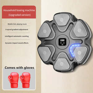 Nouveau Style poinçonnage boxe entraînement intelligent Fitness musique mur cible Pad éclairer électrique intelligent musique boxe Machine - Product Image 6