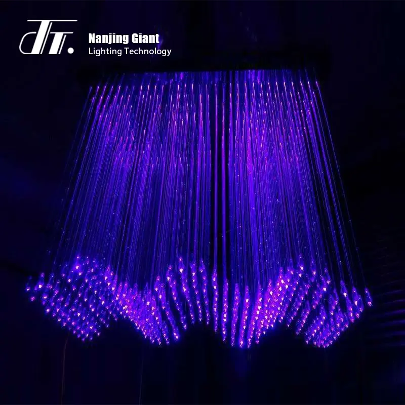 Large Size LED Chandelier Fancy Light Suitable for Luxury Hotel Banquet Hall