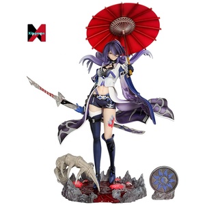 ของเล่นอะนิเมะเกม <span class=keywords><strong>honkai</strong></span> <span class=keywords><strong>Star</strong></span> <span class=keywords><strong>Rail</strong></span> 38cm Raiden bosensori Mei อนิเมะพีวีซีหุ่นแอ็คชั่นตุ๊กตา - Product Image 1