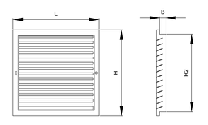 <span class=keywords><strong>Grille</strong></span> <span class=keywords><strong>d</strong></span>'air carrée en aluminium de haute qualité, populaire, 8 pouces, 300 mm, pour la ventilation des pièces des bâtiments hôteliers - Product Image 5