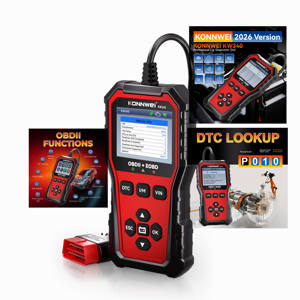 Profesyonel Otomotiv Teşhis Cihazı KW340 Orijinal KONNWEI Tarayıcı Motor Analizörü OBD2 Tarayıcı Evrensel Araçlar İçin - Product Image 1