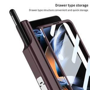 Étui de protection pliable magnétique multifonctionnel de haute qualité avec support pour stylet intégré pour <span class=keywords><strong>Samsung</strong></span> Z Fold 6 - Product Image 5