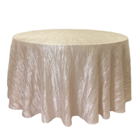 Nappe de table extensible en velours brodé moderne, 100 % polyester, imperméable et anti-taches, jetable, blanc ivoire, pour la maison