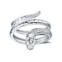 Bague personnalisable en argent 925 avec moissanite de 0,8 carat certifiée VVS GLA, disponible en OEM/ODM pour les marques de bijoux de mariage et de mode