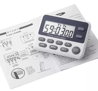 Timer Digital harga pabrik dengan jam Alarm 4 saluran untuk peralatan pengukuran & analisis untuk kelas Lab dapur