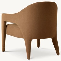 Moderne amerikanische Luxusmöbel im Wohnzimmerdesign, Stoffsofa, Sessel