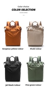 <span class=keywords><strong>Sac</strong></span> à <span class=keywords><strong>dos</strong></span> léger en nylon résistant à l'eau pour femmes, <span class=keywords><strong>sac</strong></span> à <span class=keywords><strong>dos</strong></span> décontracté multi-poches pour les trajets quotidiens, l'école et les voyages - Product Image 2