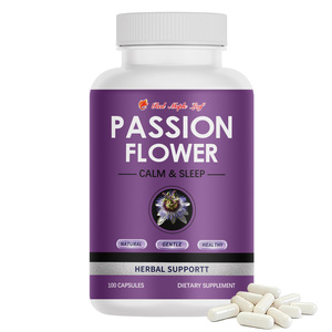 Extracto de Flor de la Pasión, Fórmula Tónica <span class=keywords><strong>para</strong></span> Calmar y Favorecer el Sueño, Relajación Herbal Natural <span class=keywords><strong>para</strong></span> el Bienestar Diario - Product Image 1