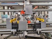 Agrafeuse semi-automatique pour boîtes en carton ondulé, machine à clouer pour boîtes en carton