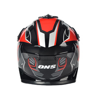 Casque de VTT en matériau ABS, casque tout-terrain avec lunettes de protection et gants, doublure en coton, casques de motocross