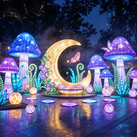 Komplettlösung für ein beeindruckendes Traumwald- und Pilzlaternenfestival-Projekt mit individuellem Design und weltweitem Installationsservice