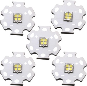 오리지널 3535 라이트 3V 1와트 1W 야외용 백색 80CRI 90CRI 화이트 CREEs <span class=keywords><strong>SMD</strong></span> <span class=keywords><strong>LED</strong></span> 칩(PCB 포함) 10mm 8mm 20mm 스타 보드 - Product Image 1