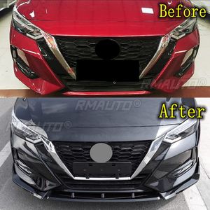 Front Bumper Lip Lower Chin Modified Exterior Part Decoration Tuning Accessories <b>Splitter</b> for Nissan Sentra Sylphy 2020-2022 - Product Image 6