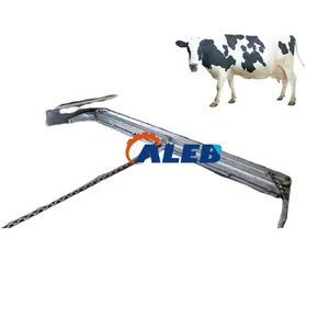 easy to operate pig chicken cow manure scraper cleaning machine