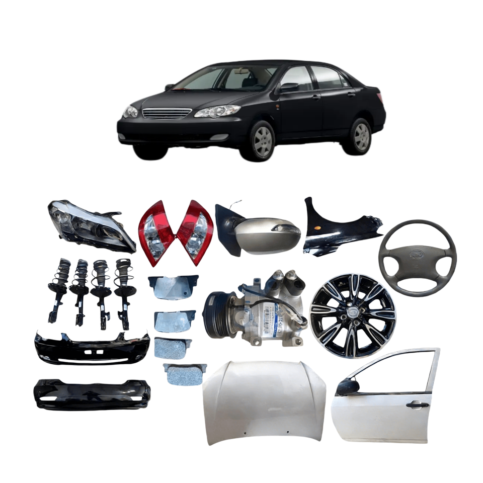 Factory Wholesale Auto Parts Headlights Front Bumper Trunk Door Taillight Hood for BYD F3