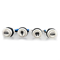 Kit de Joystick Arcade XINWA con Cero Retraso, Set DIY para 2 Jugadores, Botón Turbo para PC, Placa Codificadora USB de 8 Vías, Caja de Juego para Gabinete Pandora