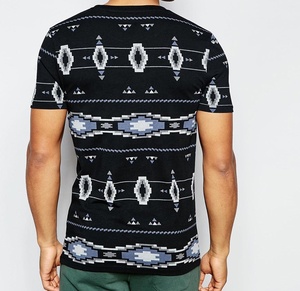 T-shirt pour homme en coton 100% tricoté, col rond, manches courtes, coupe classique, avec poche, grande taille, confortable pour l'été, haute qualité, prix bas - Product Image 5