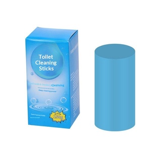 Barra Limpiadora para Inodoro, Sólida, Gran Capacidad 150g, Desodorante y Limpiador de Inodoro con Burbujas Azules, Aroma a Durazno, Uva y Jazmín - Product Image 4