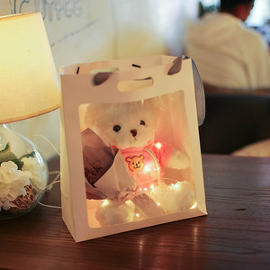 Vente en gros d'ours en peluche multicolores, personnalisables avec logo, doux et rembourrés, plusieurs styles, cadeau, ours en peluche pour la Saint-Valentin - Product Image 6