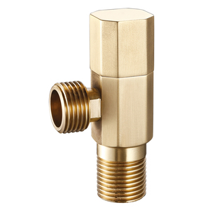 Robinet d'angle en laiton chaud/froid 1/2 pour salle de bain, fabrication ODM/OEM - Product Image 5