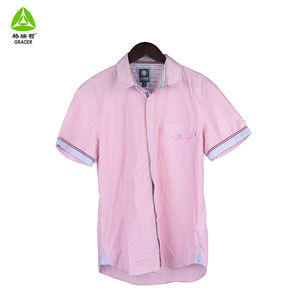 Camicie Estive da <span class=keywords><strong>Uomo</strong></span> di Alta Qualità <span class=keywords><strong>in</strong></span> Cotone Usato - Ordine Minimo 45Kg per l'Africa - Product Image 5