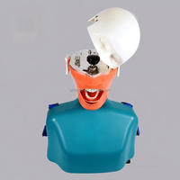 Simulador de Cabeza de Maniquí Dental con 28 Dientes Removibles, Construcción de Metal y Plástico para Entrenamiento y Educación de Estudiantes de Odontología