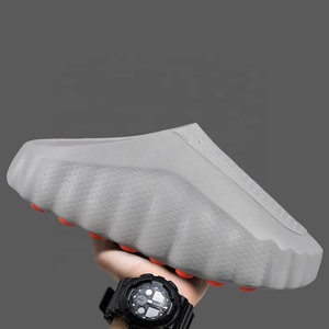Zuecos para Hombre, Transpirables, de Verano, con Punta Abierta, Suela Suave de EVA, Antideslizantes, con Suela de Goma, Zapatos Casuales - Product Image 6