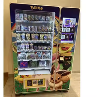 Máquina Expendedora de Pokémon al por Mayor, Pikachu 350KG 100W, Máquina Automática Personalizada para Tarjetas Deportivas con Función SDK, Tarjeta Coleccionable para Coleccionistas