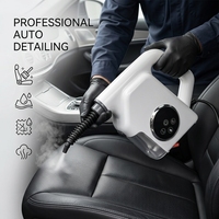 Nettoyeur vapeur portable à écran tactile intelligent, chauffage instantané, haute pression, pour le nettoyage domestique multi-usages