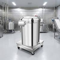 Industriële centrifugale groente- en fruitdroger van roestvrij staal voor restaurantkeukens