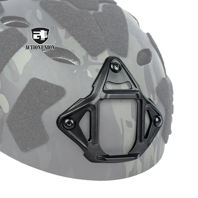 Action Union Metal 3-hole High Cut Helmet Tactical Accessories Skeleton Shroud Vas Shroud NVG Mount