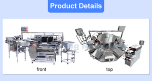 상업용 아이스크림 콘 제조기 자동 아이스크림 콘 베이킹 제조기 에그 롤 성형기 터치스크린 포함 - Product Image 3