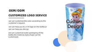 Vaso Reutilizable de PP Personalizado con Tapa para Navidad, Apto para Alimentos, Libre de BPA, Ecológico, <span class=keywords><strong>Kawaii</strong></span>, para Niños - Product Image 5