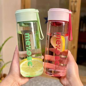 Meioi3c Plastic Water <b>Bottle</b> 600ml With Tea Infuser Portable For Travel - Product Image 4