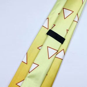 Corbatas de Cosplay de Demon Slayer: Kimetsu no Yaiba, Tanjirou y Agatsuma Zenitsu, para Uniforme JK, para Hombre y Mujer, Accesorio de Disfraz, Regalo de Navidad - Product Image 6