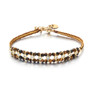 Bracciale in Pietra Naturale Fatto a Mano Stile Francese Gioielli Braccialetti per Donna Regalo all'Ingrosso Texture Raffinata - Product Image 4