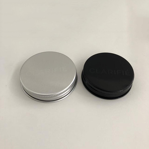 Prix d'usine 53mm 58mm bouchons en plastique en aluminium couvercles à vis avec impression de logo laser pour pots en verre crème - Product Image 4