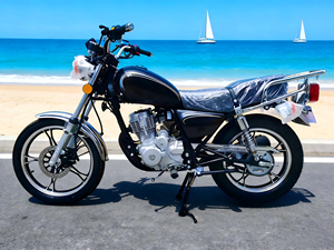 Hot Sale 150CC 4 Stroke Chopper Gasoline Powered <strong>Motorcycle</strong> Black >80km/h Factory Price - Product Image 4