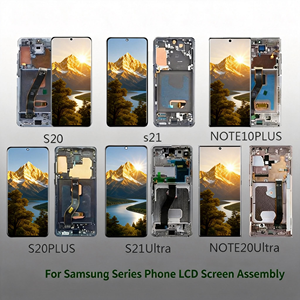 จอแสดงผล LCD สำหรับ <span class=keywords><strong>Galaxy</strong></span> Note <span class=keywords><strong>20</strong></span> Ultra S22 S23 <span class=keywords><strong>FE</strong></span> Plus พร้อมกรอบ สำหรับซ่อมโทรศัพท์มือถือ Samsung - Product Image 1