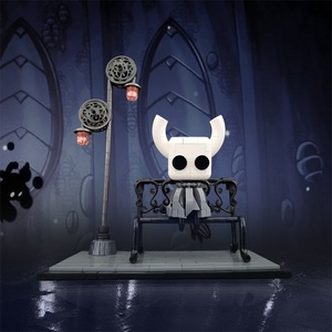 GoldMoc Hollow Knight juego Popular figura de acción personaje bloques de construcción juguete <span class=keywords><strong>Mini</strong></span> Brickheadz figura ladrillos conjunto - Product Image 5