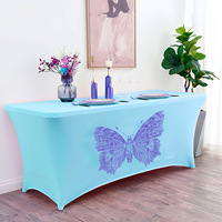 Ensemble de nappes en polyester de qualité supérieure : résistantes aux plis et aux taches, tissu facile d'entretien pour un usage quotidien, linge de table pour la maison, l'hôtel et le restaurant