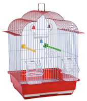 Cages pour animaux domestiques en fil de fer personnalisé en gros pour l'élevage d'oiseaux pinsons perroquets et lapin accessoire pour animaux