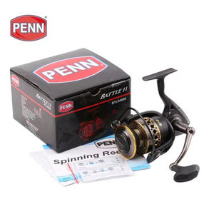 เครื่องม้วนหมุนสำหรับตกปลาในแม่น้ำเพนน์ขั้นสูง<span class=keywords><strong>4000</strong></span>นานาชาติม้วนแบบหมุนได้ใช้วิธีการหมุนแบบต่อสู้ทำจากโลหะปลอมทนทาน - Product Image 2