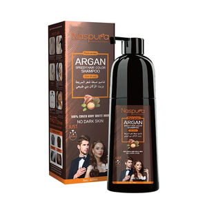 Shampooing <span class=keywords><strong>couleur</strong></span> <span class=keywords><strong>cheveux</strong></span> 100% <span class=keywords><strong>gris</strong></span> couverture foncé/moyen/brun clair coloration des <span class=keywords><strong>cheveux</strong></span> dans les 10 minutes pour <span class=keywords><strong>cheveux</strong></span> naturels - Product Image 1